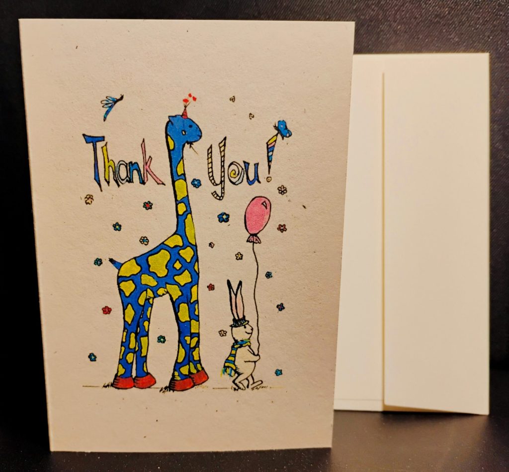 Thank You Parade Greeting Card